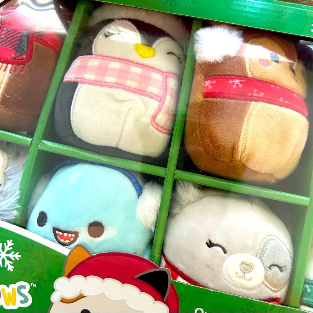 Squishmallows 🎄✨Christmas ornament set NWT